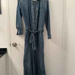 GAP Blue Denim Jumpsuit